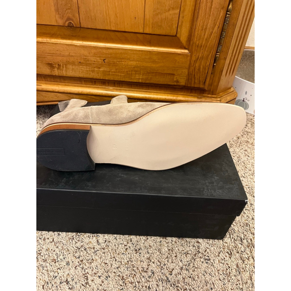 New Men's STEFANO BONFIGLIOLI Ankle Boots Size 11 Taupe - Picture 3 of 6